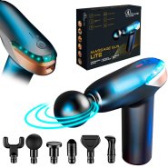 (image for) Extralink Massage Gun Lite | Massage Gun | 3200 RPM, 6 interchangeable tips