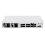 (kuva varten) MikroTik CRS510-8XS-2XQ-IN | Switch | 2x 100G QSFP28, 8x 25G SFP28, 2x hot-swap