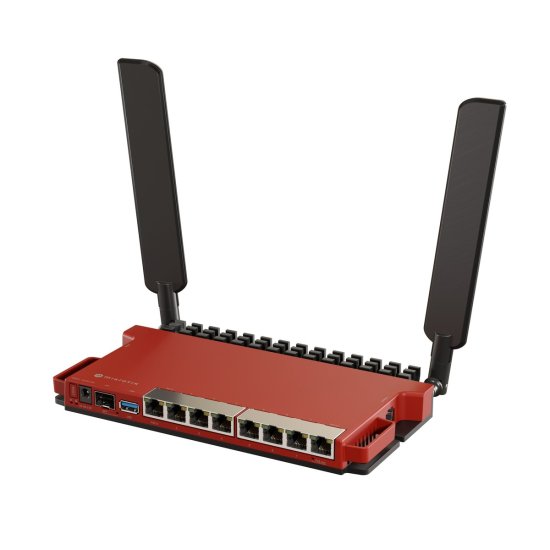 (kuva varten) MikroTik L009 | Wi-Fi Router | L009UiGS-2HaxD-IN, 2,4GHz, AX600 Wi-Fi6, 8x RJ45 1000Mb/s, 1x 2.5Gb/s SFP - Sulje napsauttamalla kuva