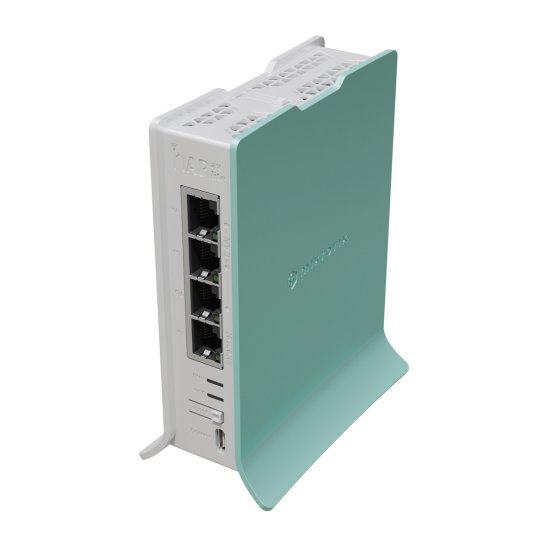 (kuva varten) MikroTik hAP ax lite | Router Wi-Fi | L41G-2axD, Wi-Fi6 AX600, 4x RJ45 1000Mb/s RouterOS L4 - Sulje napsauttamalla kuva