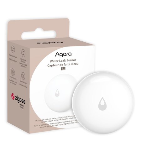 (image for) Aqara Water Leak Sensor T1 | Water Sensor | White