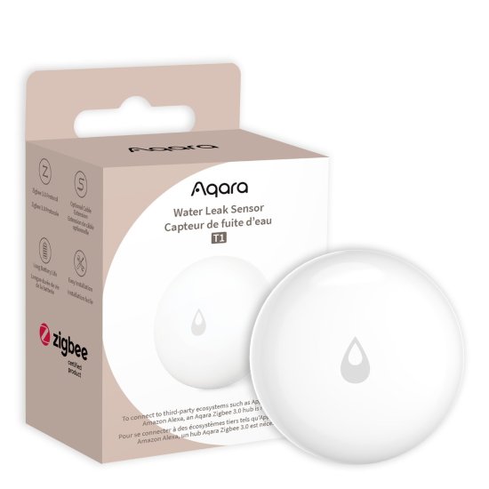 (kuva varten) Aqara Water Leak Sensor T1 | Water Sensor | White