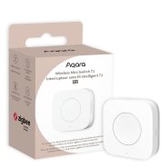 Aqara Wireless Mini Switch T1 | Wireless Switch | White, 1 Button