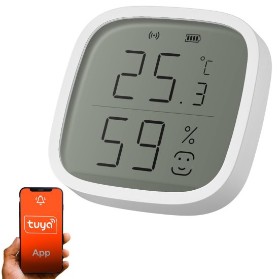 (kuva varten) Extralink Smart Life | Temperature and Humidity Sensor | Smart Home - Sulje napsauttamalla kuva