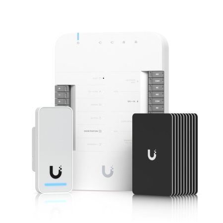 (kuva varten) Ubiquiti UA-G2-SK | UniFi Access starter kit | G2 access reader + Hub + Cards (10 pieces)