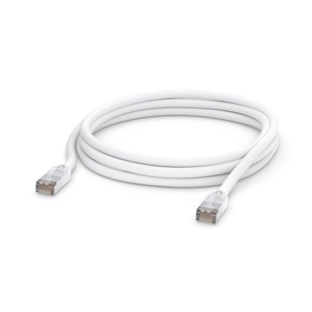 (kuva varten) Ubiquiti UACC-Cable-Patch-Outdoor-3m-WH | LAN Patchcord | Outdoor, Cat.5e STP, 3m, white