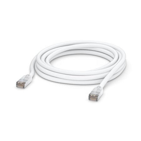 (kuva varten) Ubiquiti UACC-Cable-Patch-Outdoor-5m-WH | LAN Patchcord | Outdoor, Cat.5e STP, 5m, white