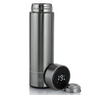 Extralink Smart Travel Mug Silver | Thermal mug | with LED display