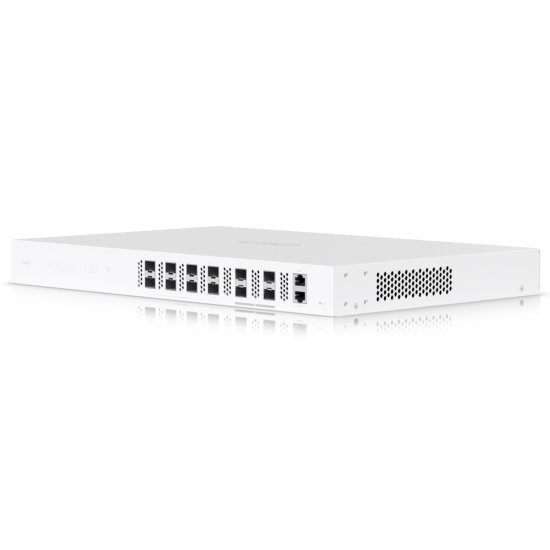 (kuva varten) Ubiquiti UISP-FIBER-OLT-XGS | OLT | UISP Fiber OLT XGS, 8x XGS-PON, 4x SFP28, 1U rack