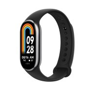 Xiaomi Smart Band 8 Graphite Black | Smartband | Bluetooth 5.1, 190mAh, 1.62", 5 ATM, accelerometer, gyroscope, PPG sensor