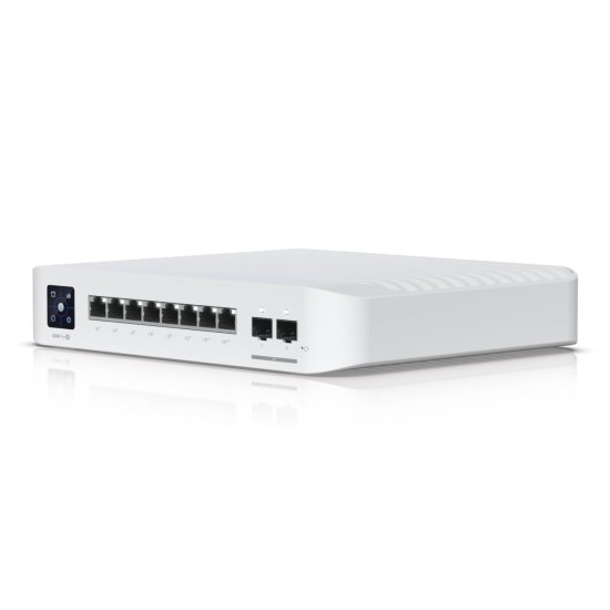 (image for) Ubiquiti USW-Pro-8-PoE | Switch | 8x RJ45 1000Mb/s, PoE++, SFP+ uplink, 120W