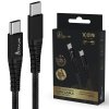 Extralink Smart Life Braided 100W USB Type-C to Type-C 2m Black | USB Type C Cable | 480 Mbps, 20V 5A Extralink Smart Life Braided 100W USB Type-C to Type-C 2m Black | USB Type C Cable | 480 Mbps, 20V 5A