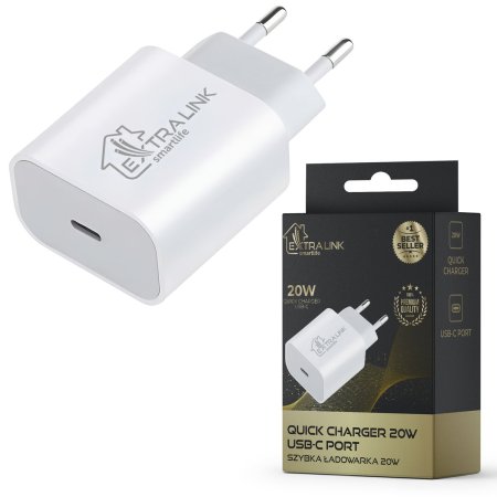 (kuva varten) Extralink Smart Life Fast Charger 20W | Charger | USB-C