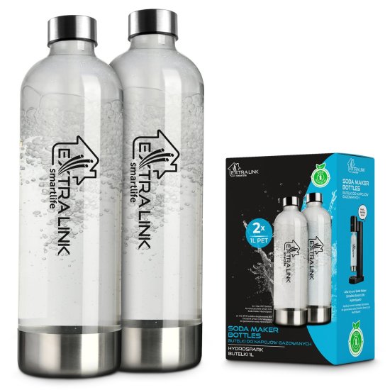 (kuva varten) EXTRALINK SMART LIFE 2-PACK BUTELKI HYDROSPARK SJ-191-BOT - Sulje napsauttamalla kuva