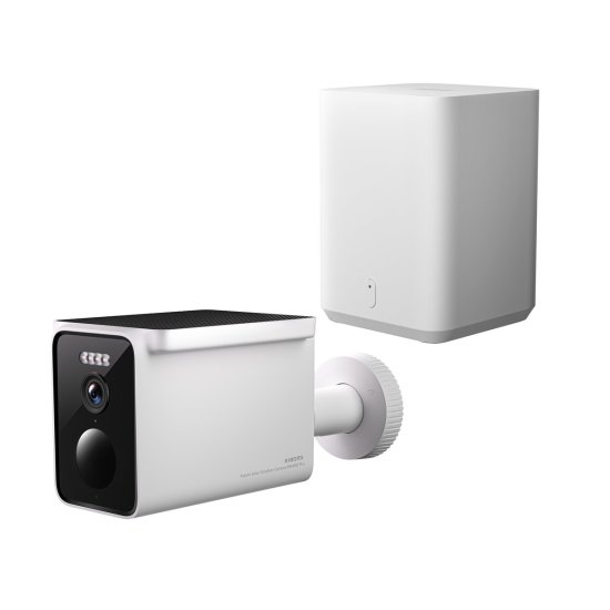 (image for) Xiaomi Solar Outdoor Camera BW400 Pro Set | Solar Camera + Base Station Set | 10000mAh, 1440p, IP66, Wi-Fi 2.4GHz - Click Image to Close