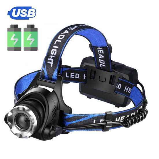 (kuva varten) EXTRALINK SMARTLIFE LATARKA CZOLOWA HEADLIGHT LED EFL-057 LOKI USB-PORT - Sulje napsauttamalla kuva