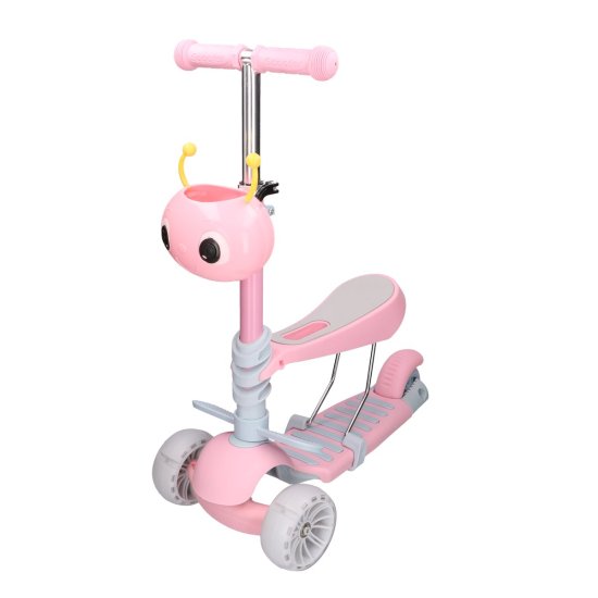 (kuva varten) EXTRALINK KIDS SCOOTER BAMBINO SPEEDSTER PINK - Sulje napsauttamalla kuva