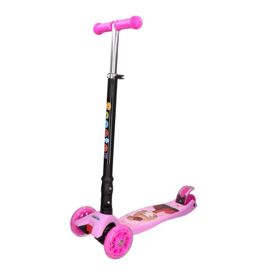 (kuva varten) EXTRALINK KIDS SCOOTER TIGER TURBO PINK