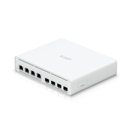 (image for) Ubiquiti UISP-S-Plus EU | Switch | 4x 2.5 GbE RJ45 Passive PoE, 4x SFP+, 160 W, Power TransPort