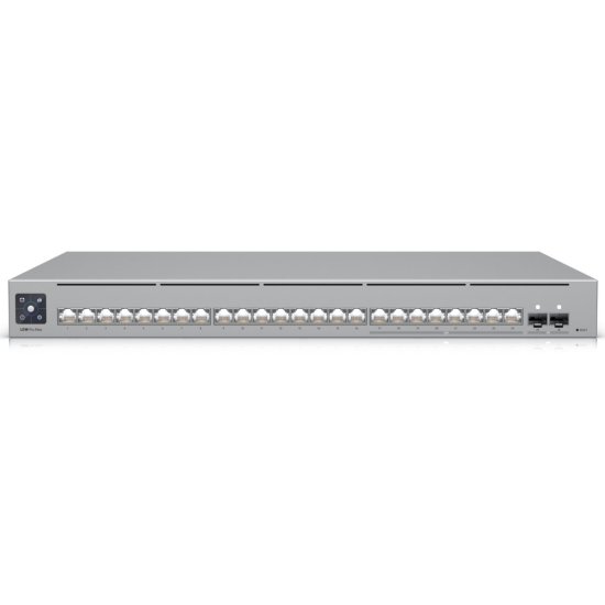 (kuva varten) Ubiquiti USW-Pro-Max-24 | Switch | Etherlighting, 8x RJ45 2.5Gbps, 16x RJ45 1000Mbps, 2x SFP+, L3