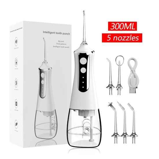 (kuva varten) EXTRALINK BEAUTY SMARTLIFE INTELLIGENT WATER FLOSSER L10 WHITE - Sulje napsauttamalla kuva