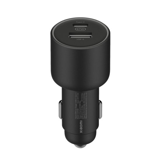 (kuva varten) Xiaomi 67W Car Charger (USB-A + Type-C) | Car charger | - Sulje napsauttamalla kuva