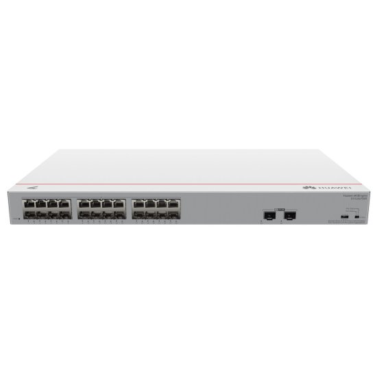 (kuva varten) Huawei S110-24LP2SR | Switch | 24x GE PoE+, 2x SFP, 124W, AC - Sulje napsauttamalla kuva