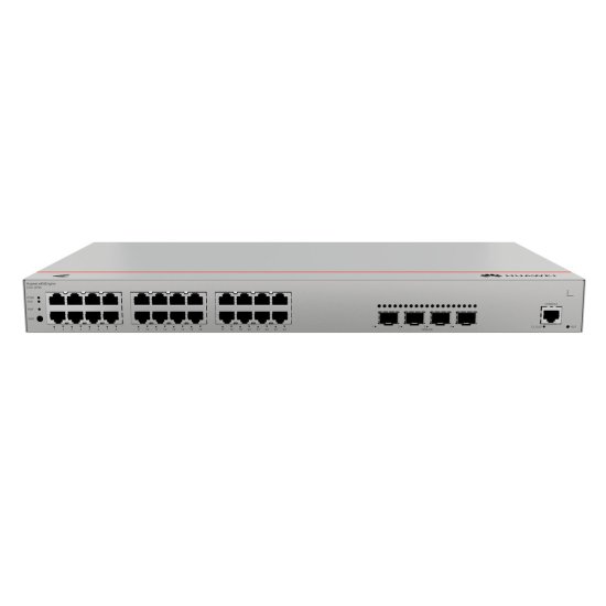 (kuva varten) Huawei S220-24P4X | Switch | 24x GE PoE+, 4x SFP+, AC, 400W - Sulje napsauttamalla kuva