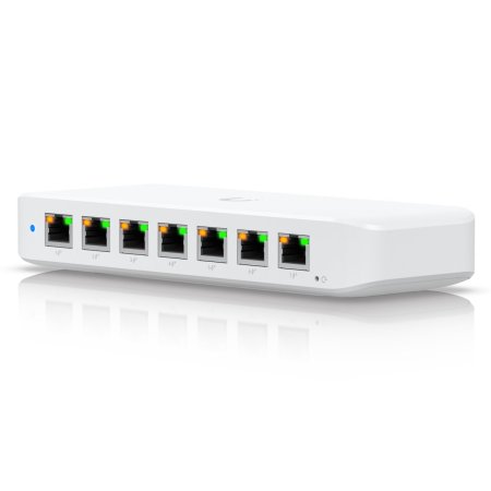 (kuva varten) Ubiquiti USW-Ultra-60W-EU | Switch | 8x RJ45 1000Mb/s PoE+, PoE++ Input, 60W, power adapter included