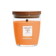 ÅšWIECA ZAPACHOWA Z DREWNIANYM KNOTEM WOODWICK NW MEDIUM TUMBLER ORANGE PAPAYA