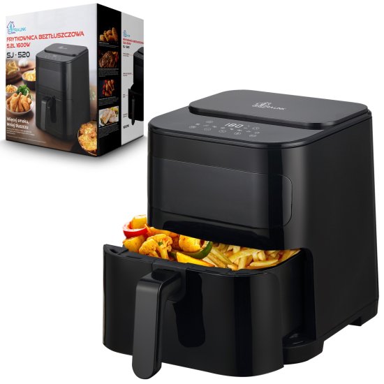 (kuva varten) Extralink Home SJ-520 5.2L EU | Air fryer | 5.2L