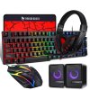 Extralink Gaming Set TF850 5in1 | Set of keyboard + mouse + headphones + pad + speakers | LED backlight Extralink Gaming Set TF850 5in1 | Set of keyboard + mouse + headphones + pad + speakers | LED backlight