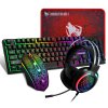 Extralink Gaming Set TF400 4in1 | Set of keyboard + mouse + pad + headphones | LED backlight Extralink Gaming Set TF400 4in1 | Set of keyboard + mouse + pad + headphones | LED backlight