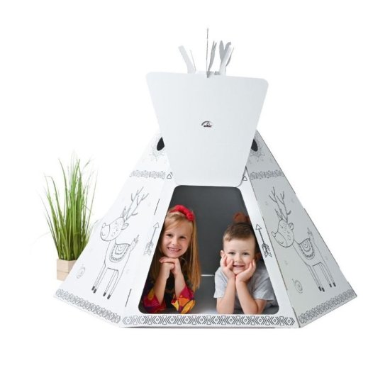 (kuva varten) KREATYWNA ZABAWKA DO SKÅADANIA I KOLOROWANIA TEEPEE