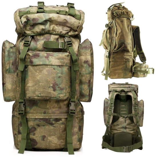 (kuva varten) EXTRALINK MILITARY PLECAK TAKTYCZNY MORO TURYSTYCZNY 65L MIL-1125