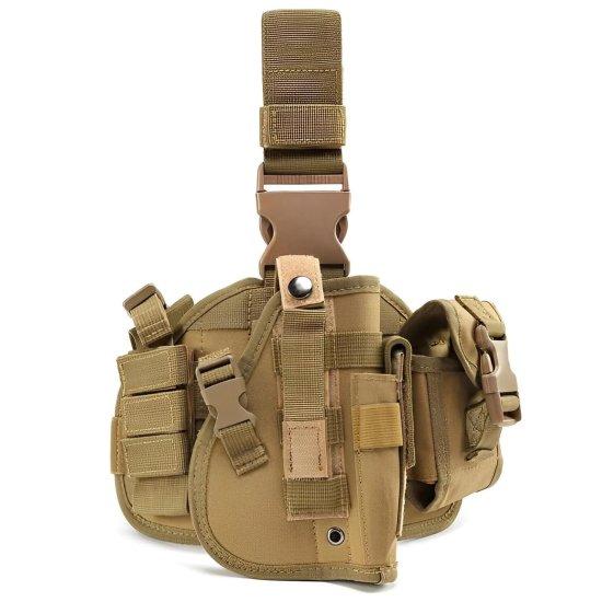 (kuva varten) EXTRALINK MILITARY MODUÅOWY PANEL UDOWY TAKTYCZNY WOJSKOWY Z KABURÄ„ NA BROÅƒ PISTOLET MOLLE ASG MIL-1118