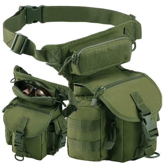 (kuva varten) EXTRALINK MILITARY TORBA SASZETKA BIODROWA NA NOGÄ˜ WOJSKOWA TAKTYCZNA MIL-661
