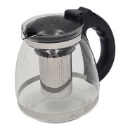 EXTRALINK SZKLANY DZBANEK DO ZAPARZANIA HERBATY Z ZAPARZACZEM ZAPARZACZ DO KAWY 1,5L