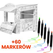 MARKERY 60SZT + ZABAWKA STRAGAN