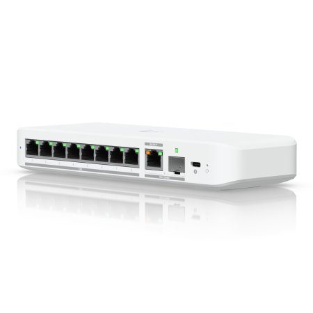  Ubiquiti USW-Flex-2.5G-8-EU | Switch | 8x 2.5GbE RJ45, 1x 10GbE SFP+