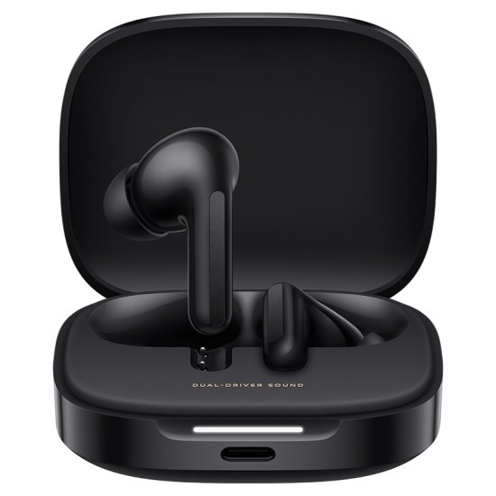 (kuva varten) Xiaomi Redmi Buds 6 Wireless Earbuds Black, Bluetooth 5.4