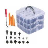 Extralink Car Clips, Upholstery Fasteners 625 Pieces + Tools
