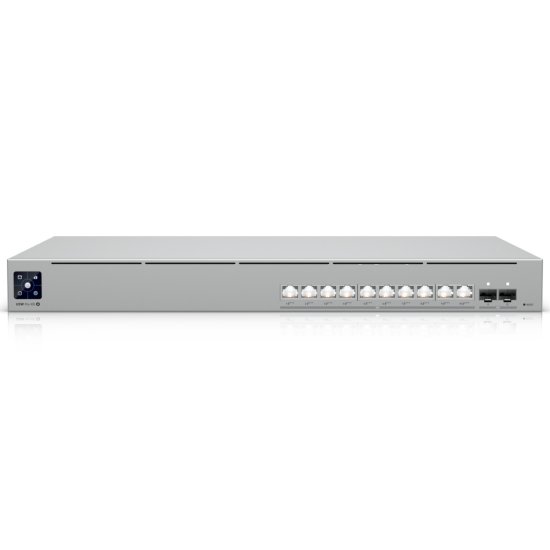 (kuva varten) Ubiquiti USW-Pro-XG-10-PoE | Switch | Etherlighting, 10x RJ45 10GbE, 2x SFP+, 400W, Layer 3