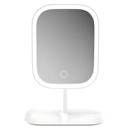 Extralink | Makeup mirror | white illuminated with magnification