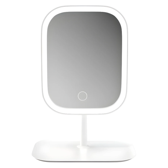  Extralink | Makeup mirror | white illuminated with magnification