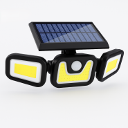 EXTRALINK MOCNA LAMPA SOLARNA Z PANELEM SÅONECZNYM 3W1 LED Z CZUJNIKIEM RUCHU