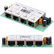 Extralink 4 Port | PoE Injector | 4x 100Mb/s RJ45, No Case