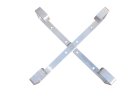 (kuva varten) Extralink | Four arms frame for cable storage | 450 x 450 x 70mm