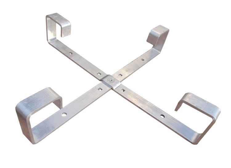 (image for) Extralink | Four arms frame for cable storage | 450 x 450 x 70mm - Click Image to Close