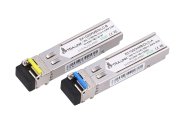 Extralink SFP WDM 1.25G 1310/1550nm | SFP Module | Single mode, 20km, LC, DDM, Pair